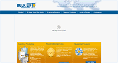 Desktop Screenshot of bulklift.com.mx
